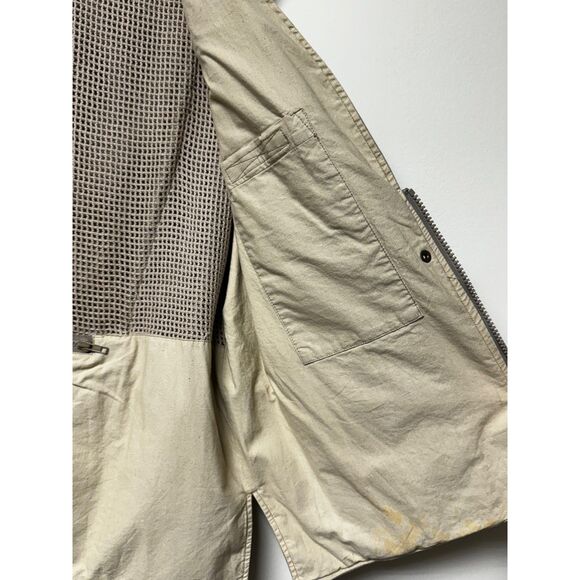 BANANA REPUBLIC Vintage 1986 Authentic Safari Vest, Sz XL - Picture 11 of 14